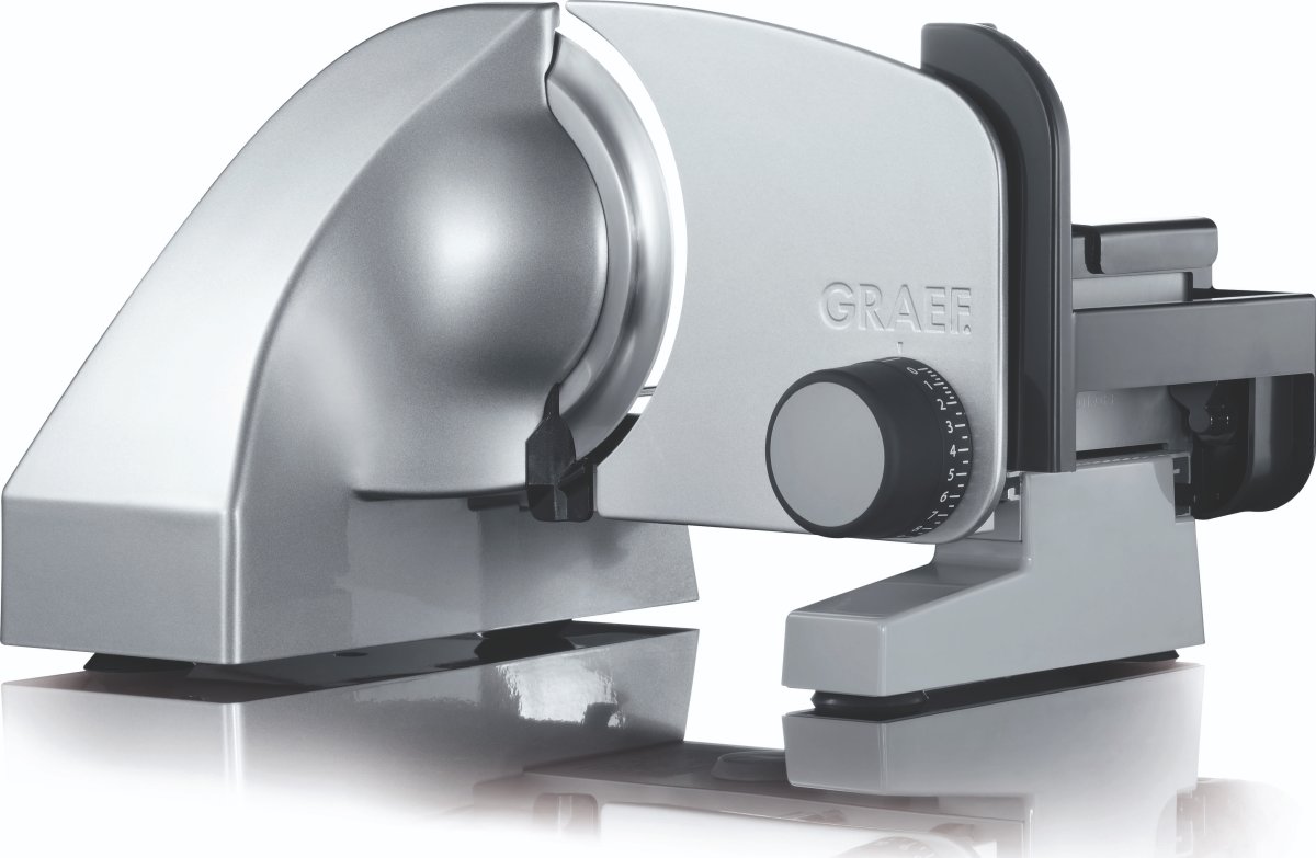 Graef Master Pålægsmaskine - M10EU, 170W Sølv