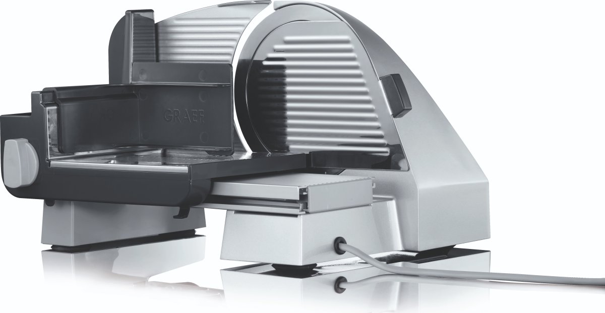Graef Master Pålægsmaskine - M10EU, 170W Sølv