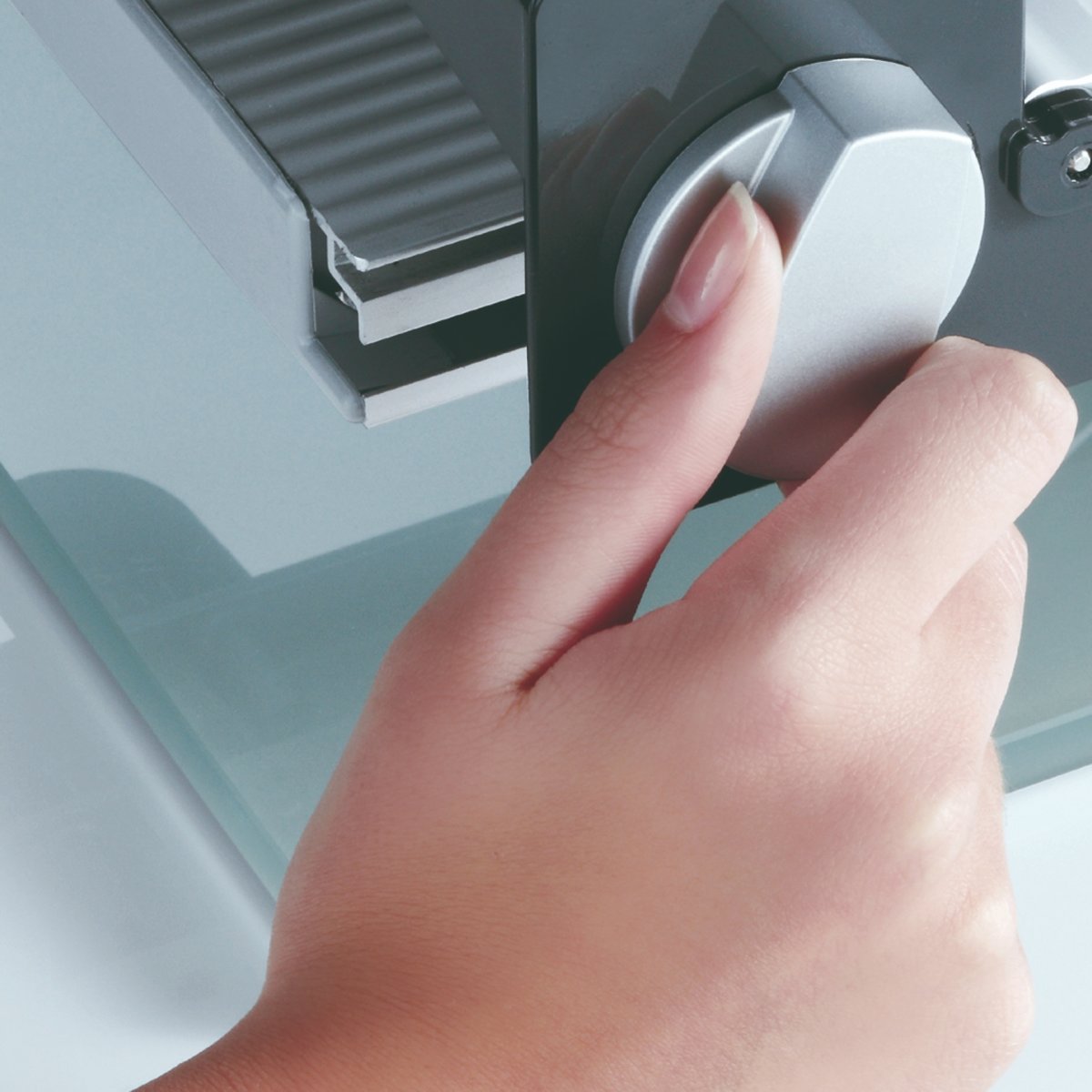 Graef Master Pålægsmaskine - M10EU, 170W Sølv