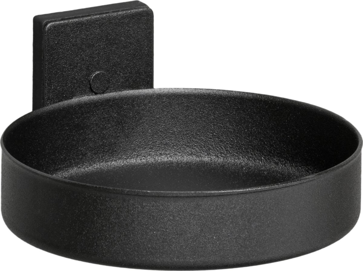 Kopholder til ophæng, magnetisk, sort, 2 stk.