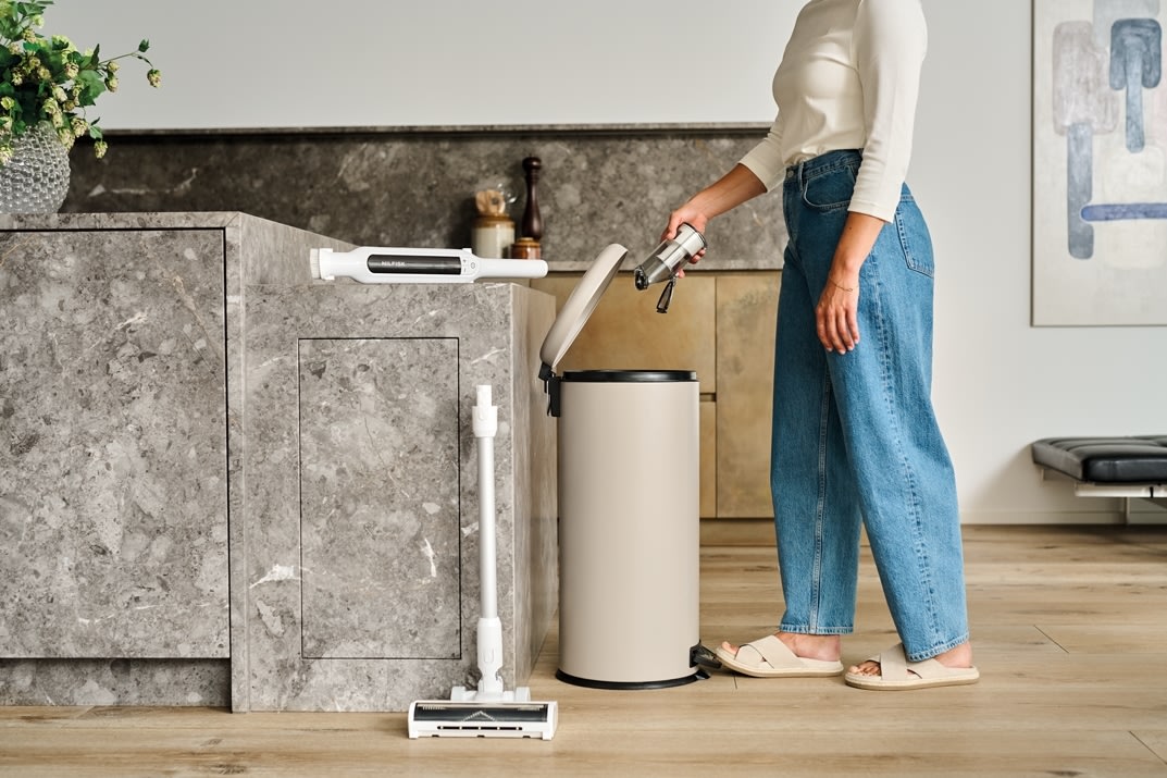 Nilfisk Move ledningsfri stick støvsuger, hvid