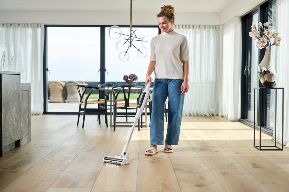 Nilfisk Move ledningsfri stick støvsuger, hvid