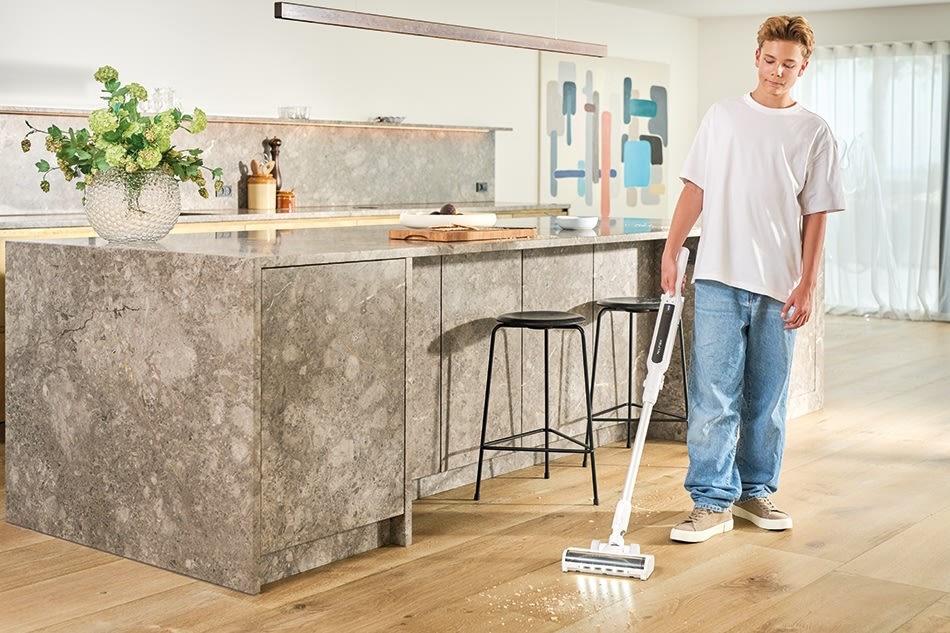 Nilfisk Move ledningsfri stick støvsuger, hvid