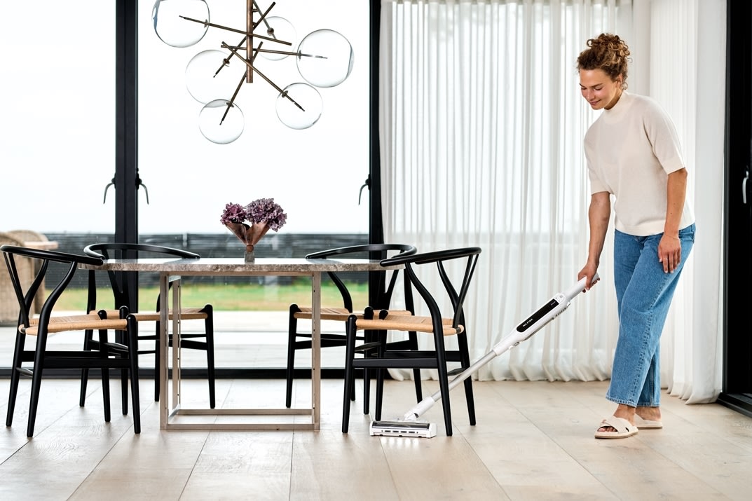 Nilfisk Move ledningsfri stick støvsuger, hvid