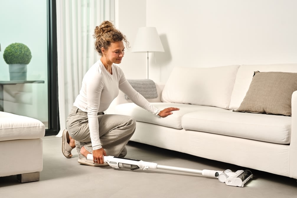 Nilfisk Move ledningsfri stick støvsuger, hvid