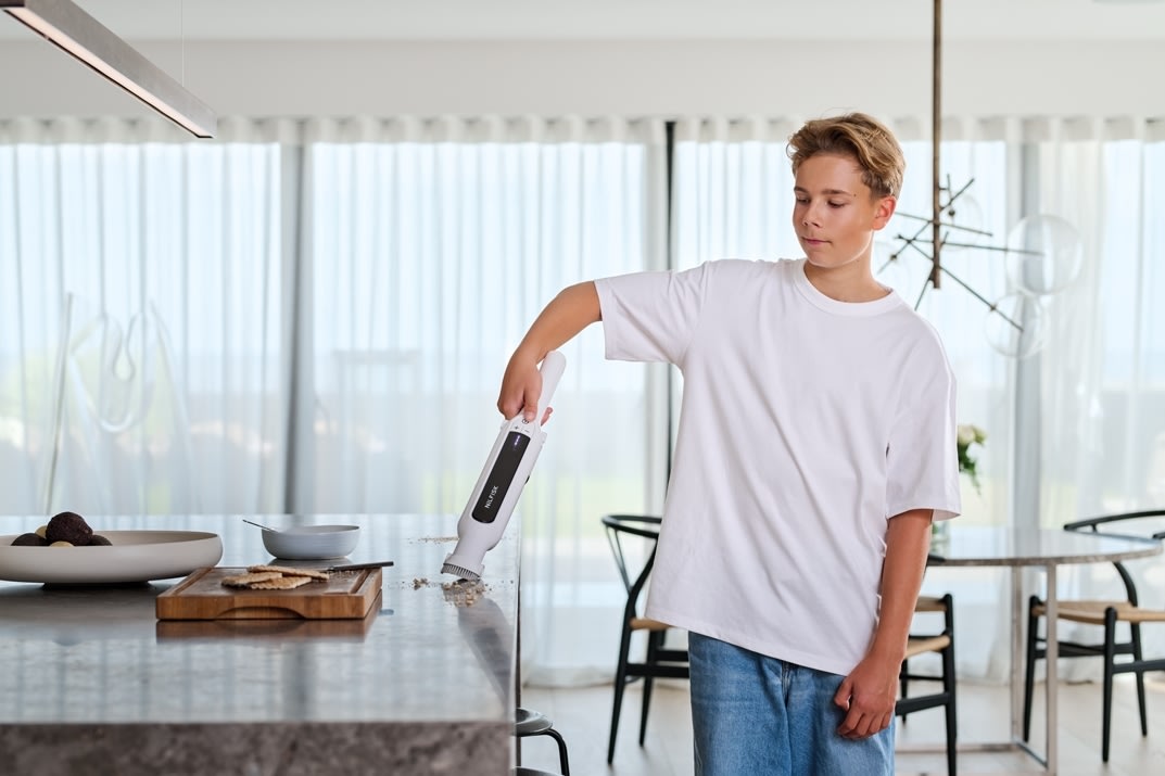 Nilfisk Move ledningsfri stick støvsuger, hvid