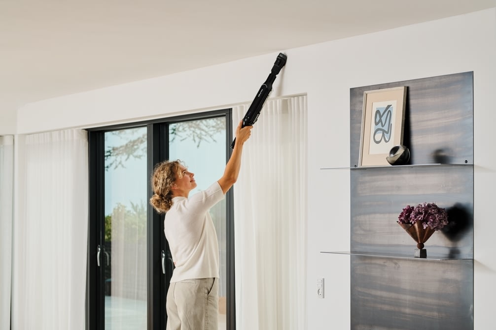 Nilfisk Move&Dock ledningsfri støvsuger m. station