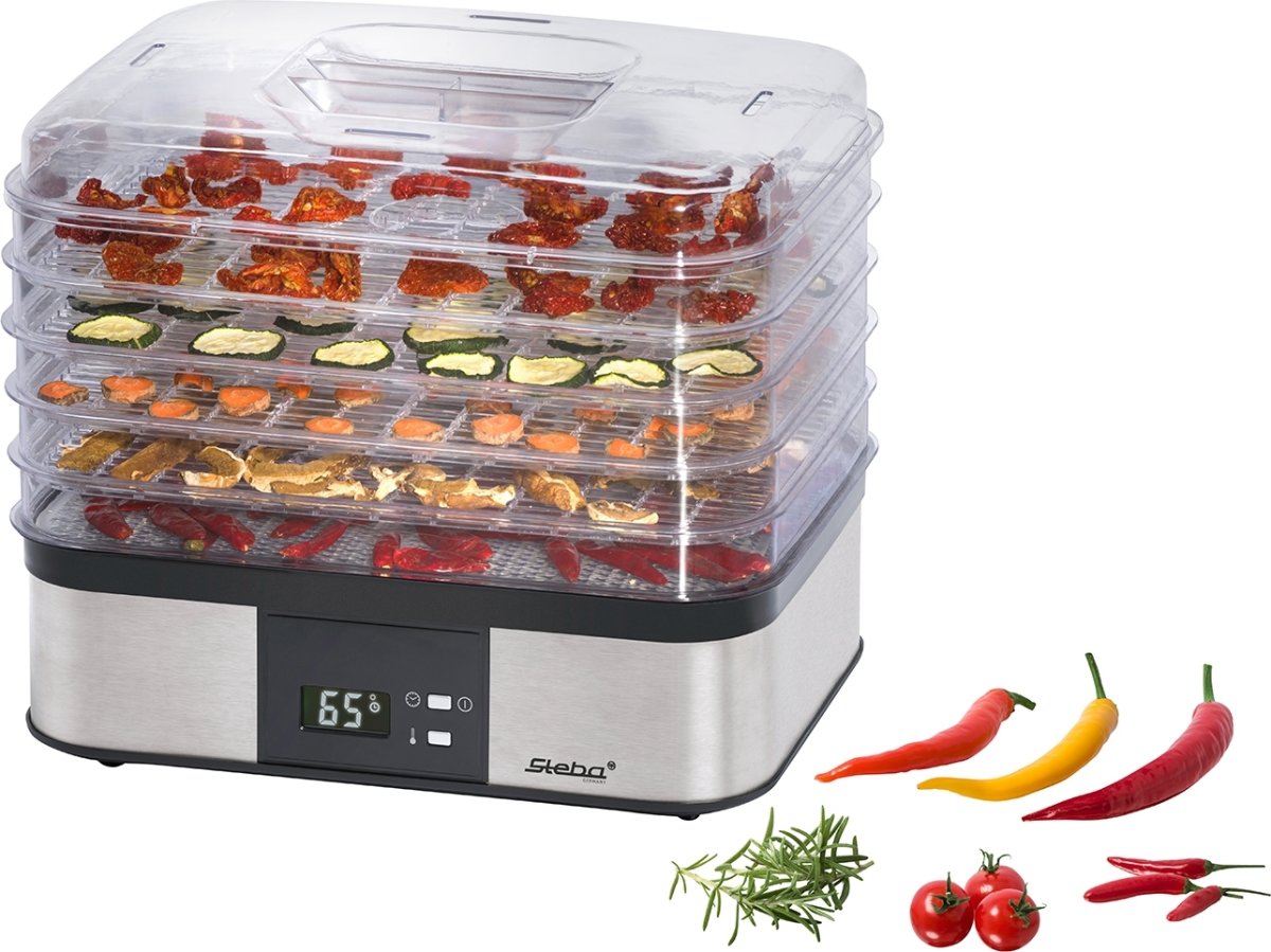 Steba Dehydrator ED5 - 350W, Sølv
