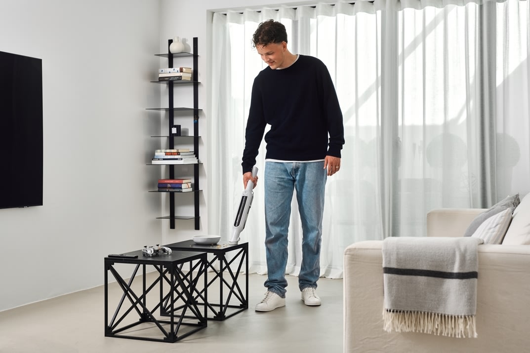 Nilfisk Spot ledningsfri håndstøvsuger, hvid