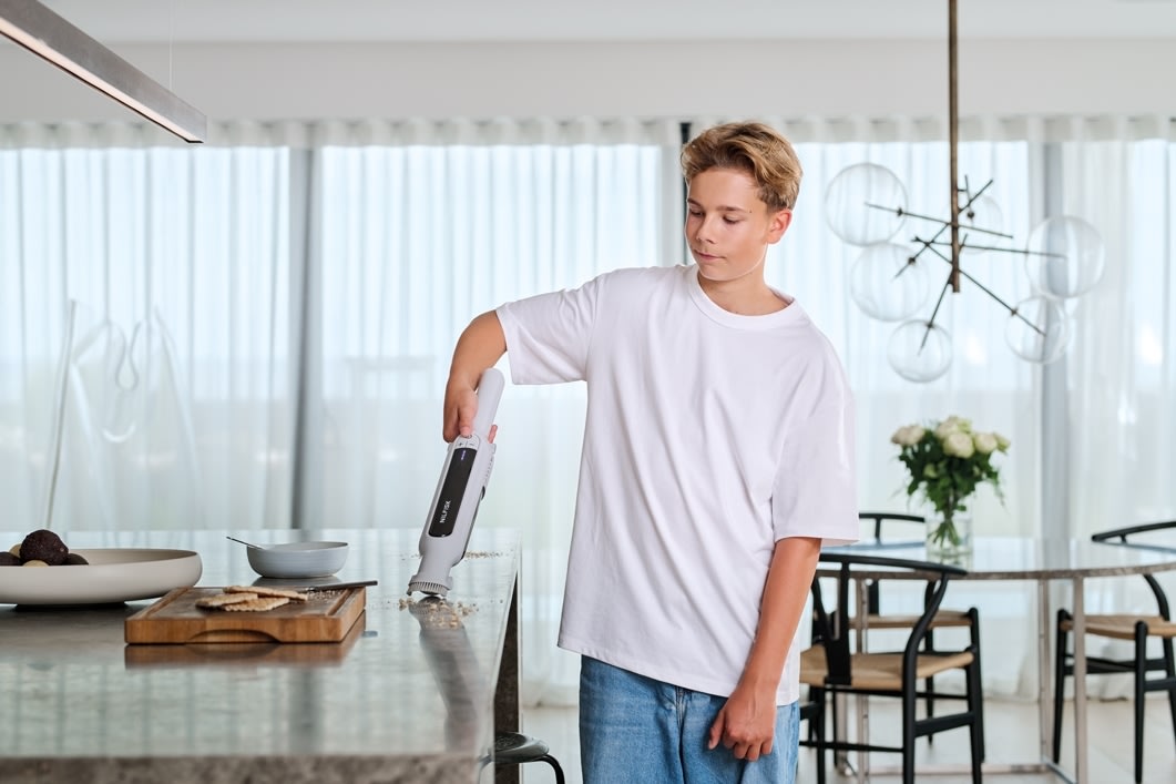 Nilfisk Spot ledningsfri håndstøvsuger, hvid