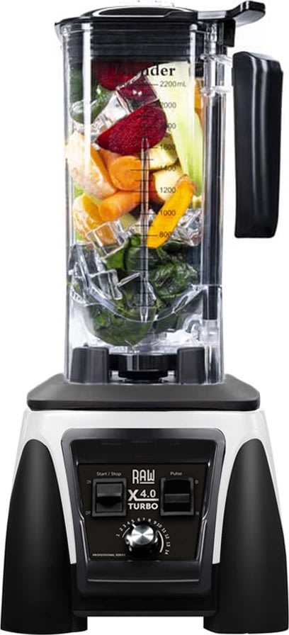 RAW X 4.0 Turbo Blender Hvid - 4.0HP 2.2 L 2380W