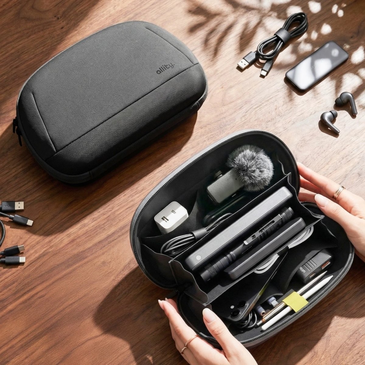 Allity Universal 6-i-1 rejsetaske med 6 rum