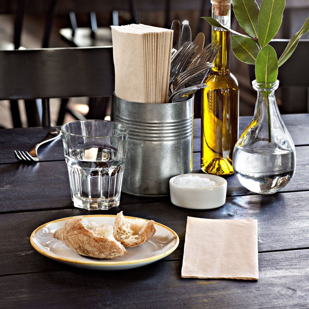 Tork Frokostserviet, 1/8, 2-lag, Natur, 200 stk.