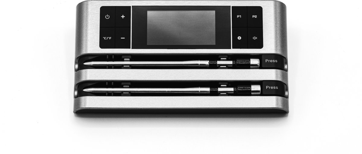 Hâws BBQ Trådløss Stegethermometer, 2 målere