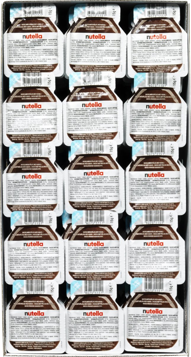 Nutella, 120 pakker á 15 g