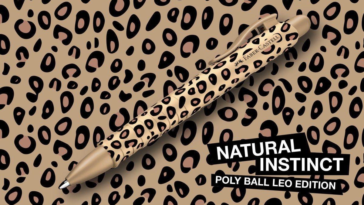 Faber-Castell Poly Leo Kuglepen | XB | Guld