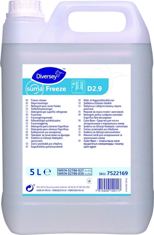 Suma Freeze D2.9 Rengøring af fryserum, 5L