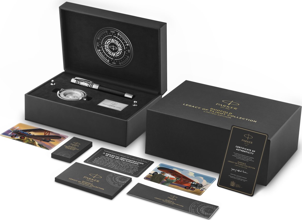 Parker Duofold Legacy of Flight CT Fyldepen | F