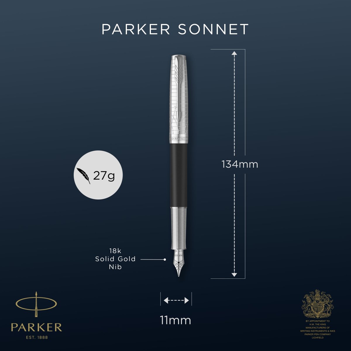 Parker Sonnet Legacy of Flight CT Fyldepen | F