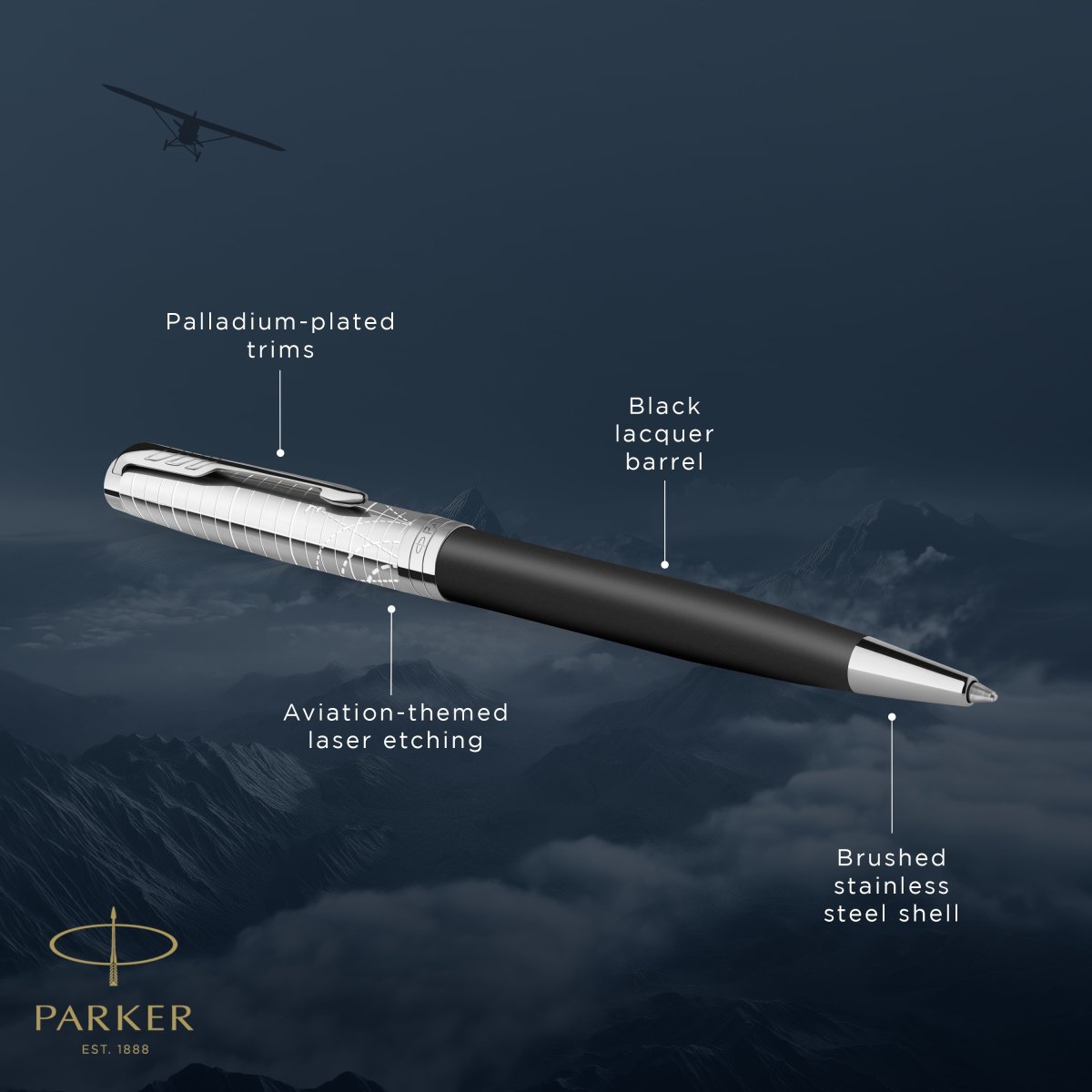 Parker Sonnet Legacy of Flight CT Kuglepen | M