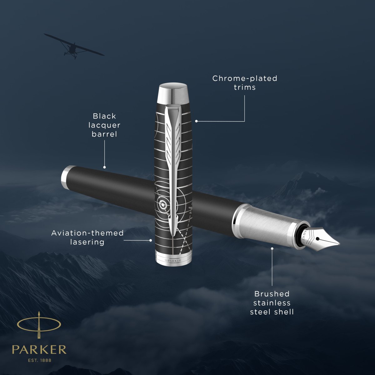 Parker IM Legacy of Flight CT Fyldepen | M