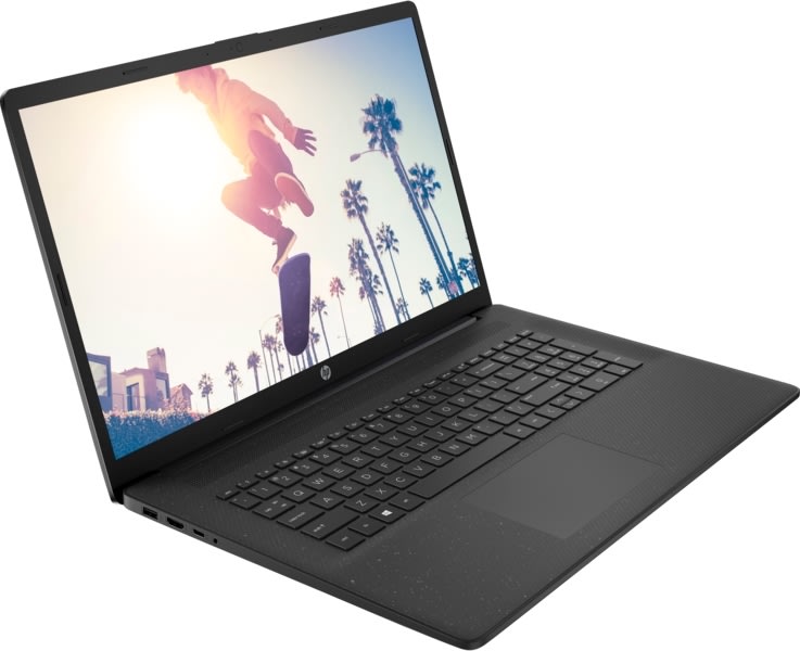 HP Essential 17,3” bærbar computer, sort