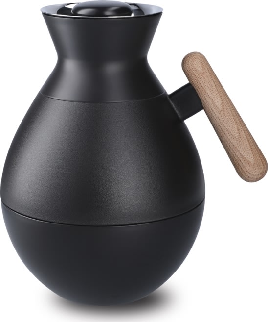 Rosendahl Stay Warm Rund Termokande 1L, sort