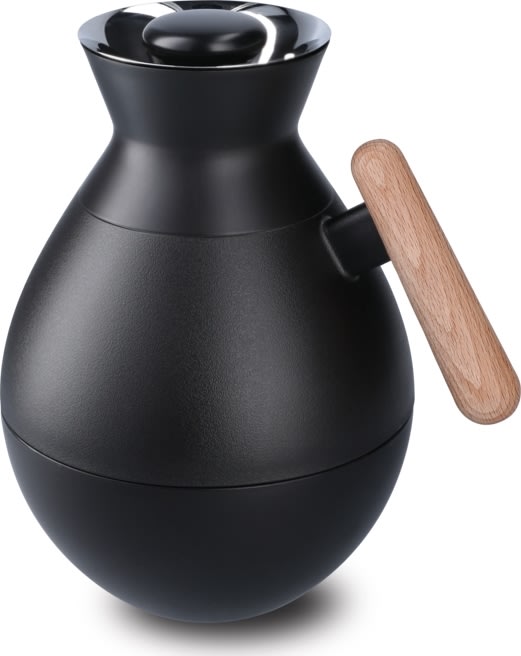 Rosendahl Stay Warm Rund Termokande 1L, sort