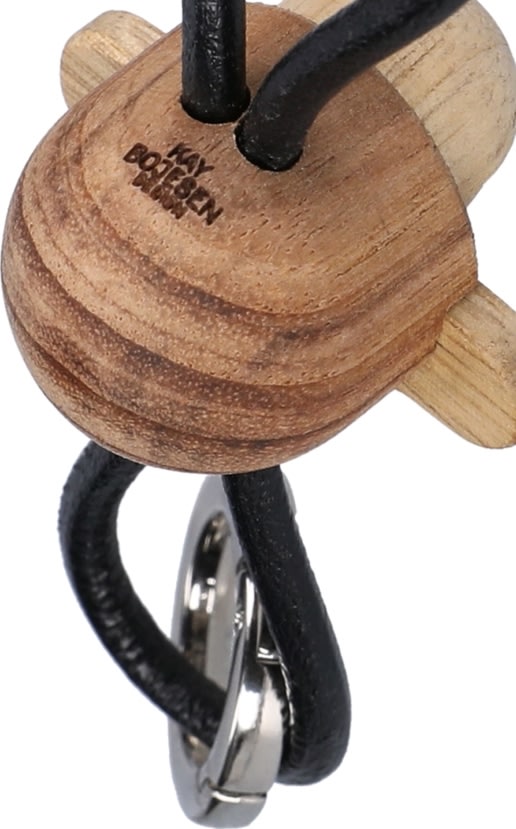 Kay Bojesen Nøglering Abe, træ/sort