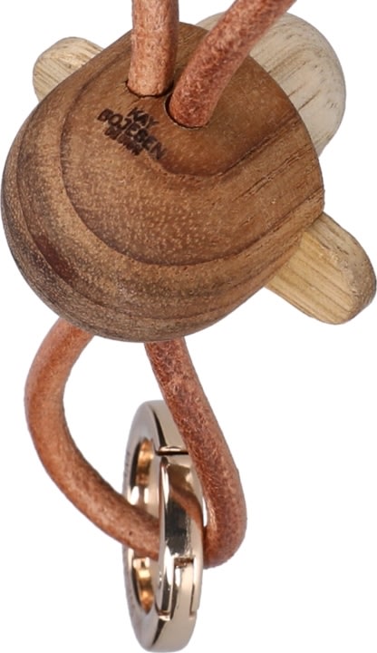 Kay Bojesen Nøglering Abe, træ/brun