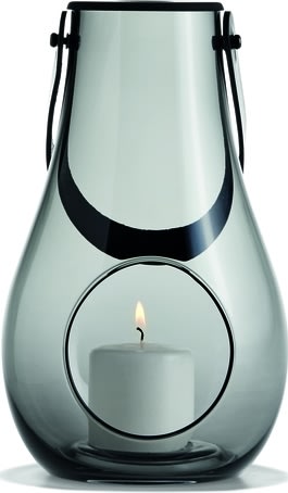 Holmegaard DWL Lanterne H25cm, grå