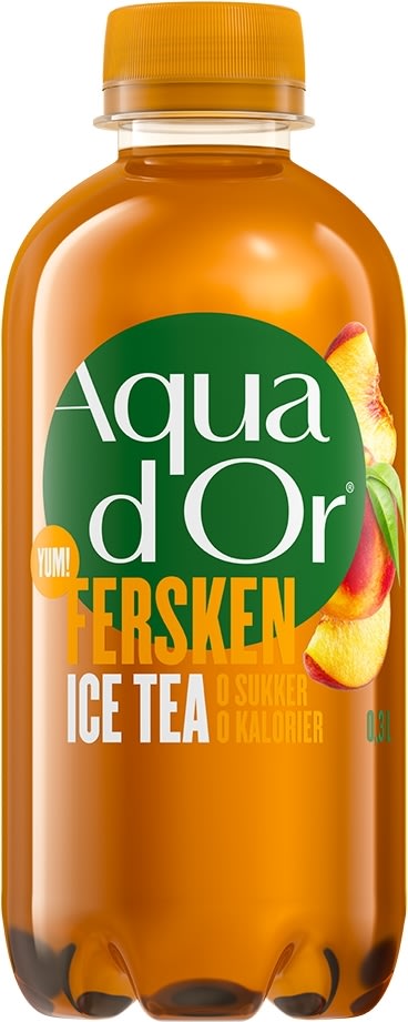 Aqua d'Or Ice Tea Fersken, sukkerfri 0,3 L