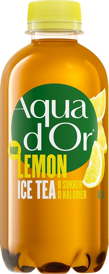Aqua d'Or Ice Tea Lemon, sukkerfri 0,3 L