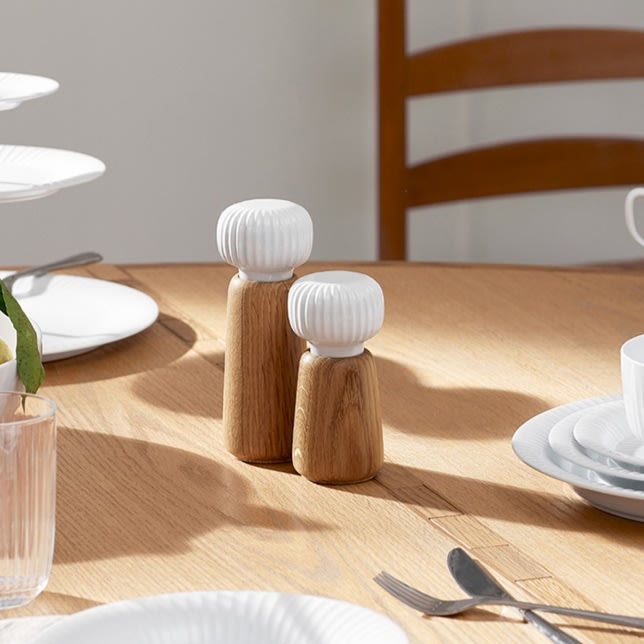 Kähler Hammershøi Kværn H14cm, hvid