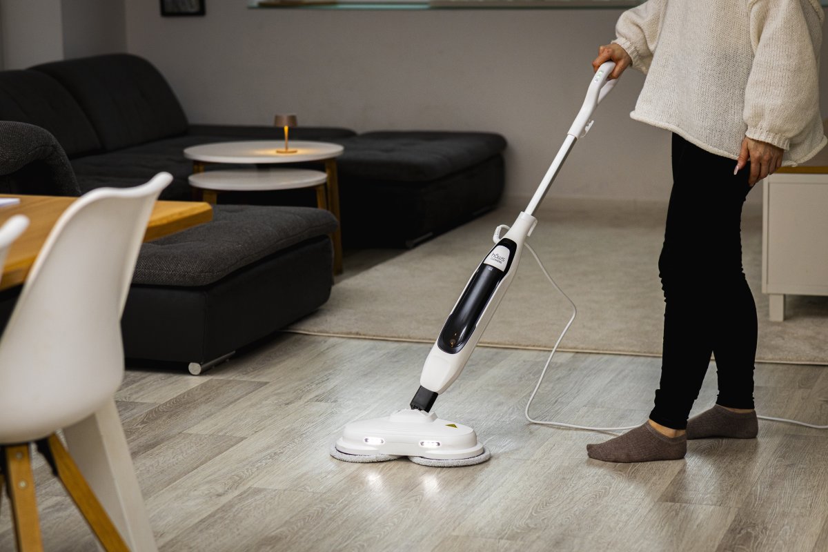 Hâws Cleaning Spin Dampmoppe, 1500W