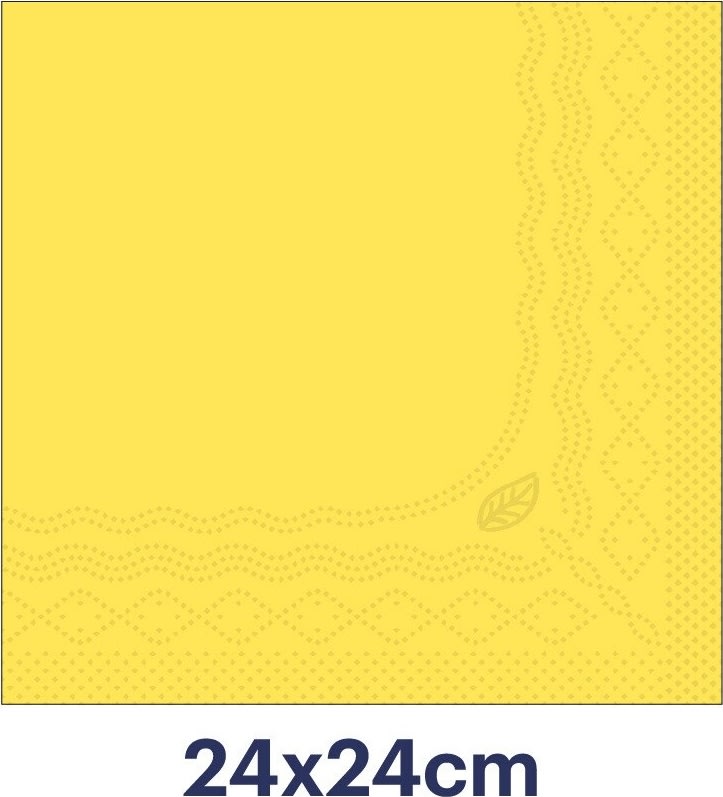 Tork Kaffeserviet, 2-lag, Gul, 200 stk.