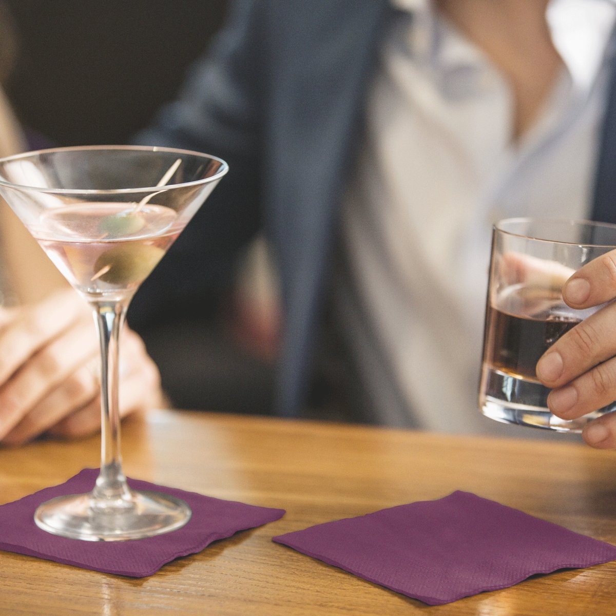 Tork Kaffeserviet, 2-lag, Lilla, 200 stk.