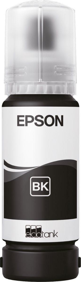 Epson 107 EcoTank blækpatron, sort, 70 ml