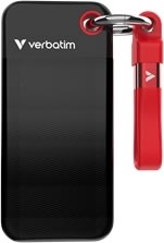 Verbatim USB nøgle 3.2 Gen 2 256GB, sort/Rød