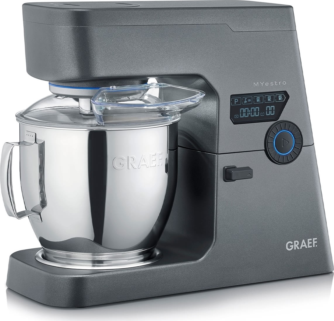 Graef Køkkenmaskine - KM7016EU grå 7 L 800 Watt