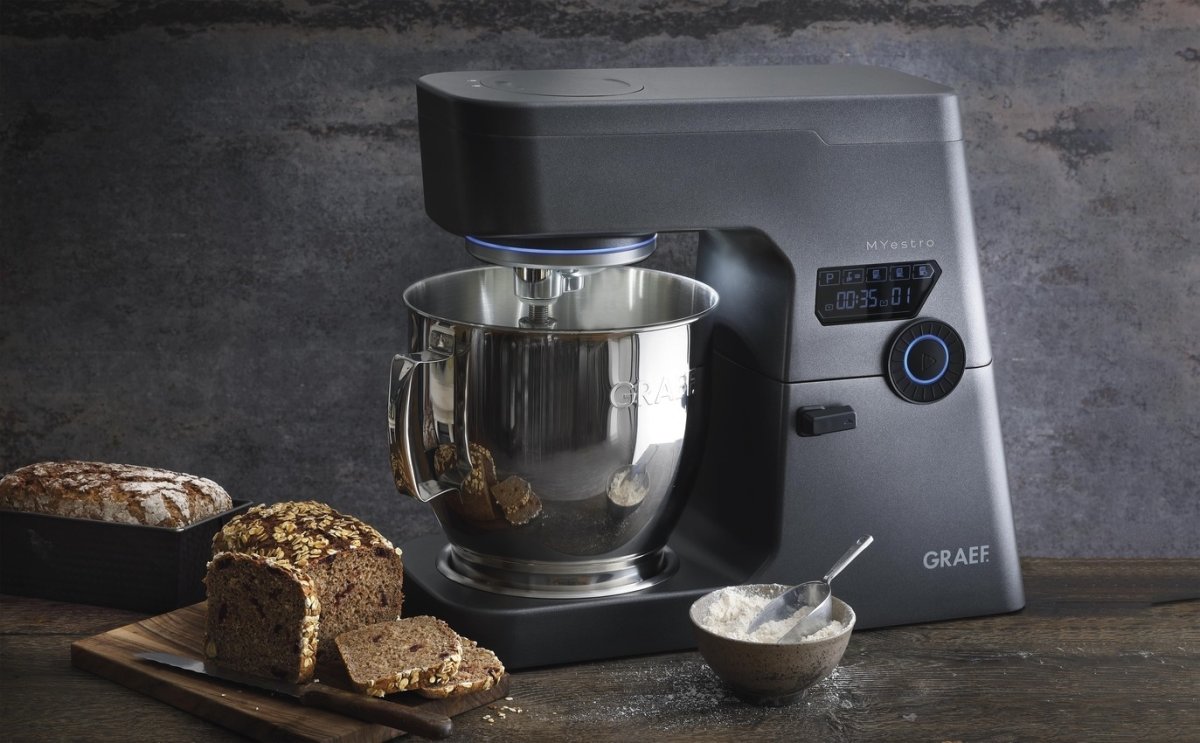Graef Køkkenmaskine - KM7016EU grå 7 L 800 Watt