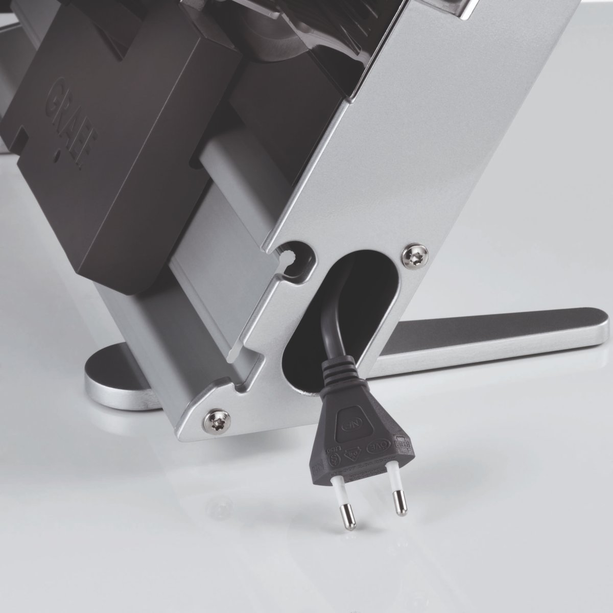 Graef Slicer UNA92 - bølget klinge, transportabel