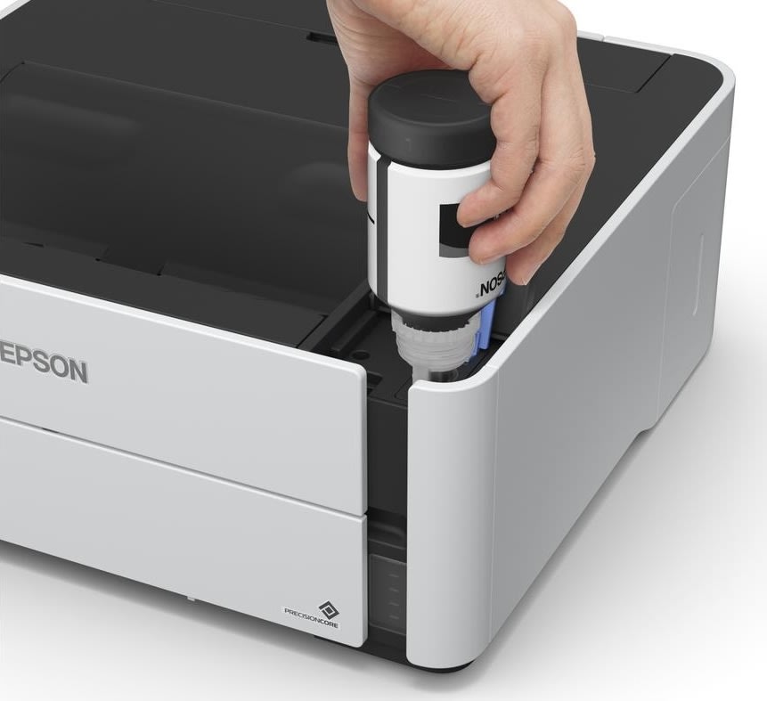 Epson EcoTank ET-M1180 sort/hvid A4 blækprinter
