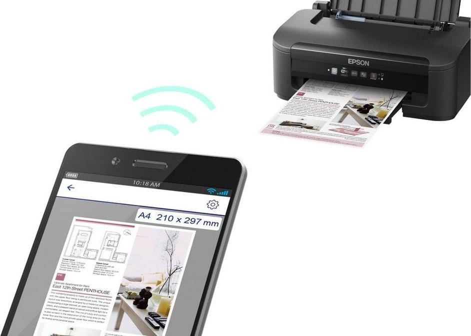 Epson WorkForce WF-2110W farve A4 blækprinter