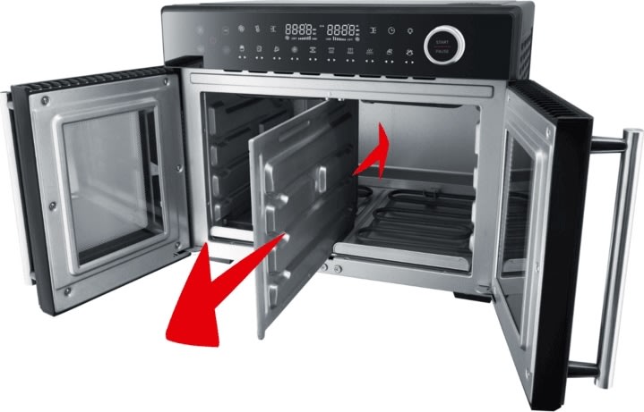 Steba Airfryer - Tri-Zone, 24 L