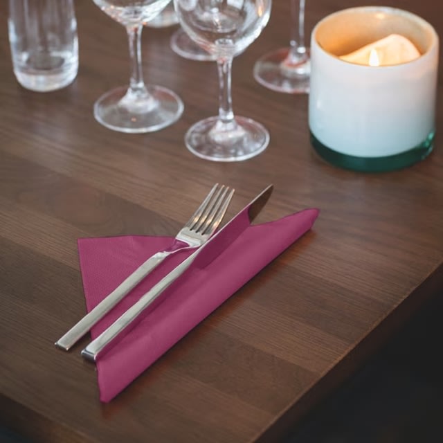 Tork Middagsserviet, 3-lag, Lilla, 100 stk.