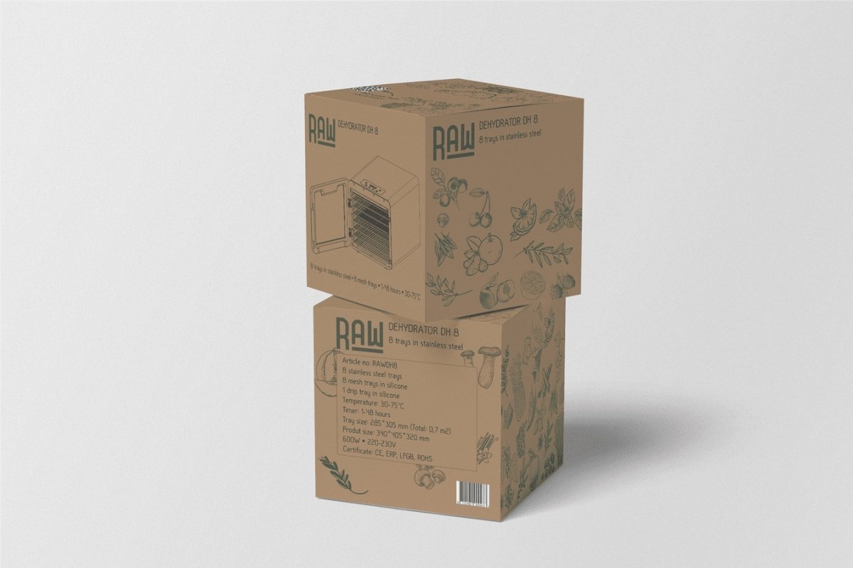 RAW Dehydrator, 8 hylder