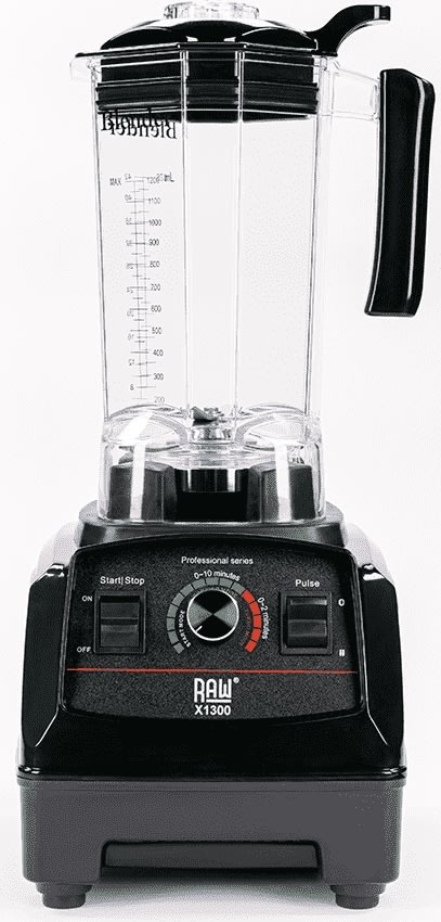 RAW X 1300 Blender Black 1.8HP 1.2L 1300W