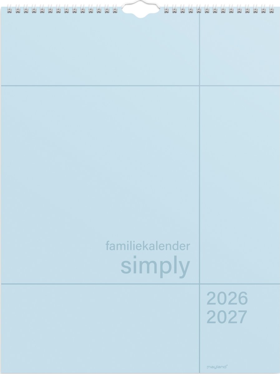 Mayland 26/27 Vægkalender, Simply