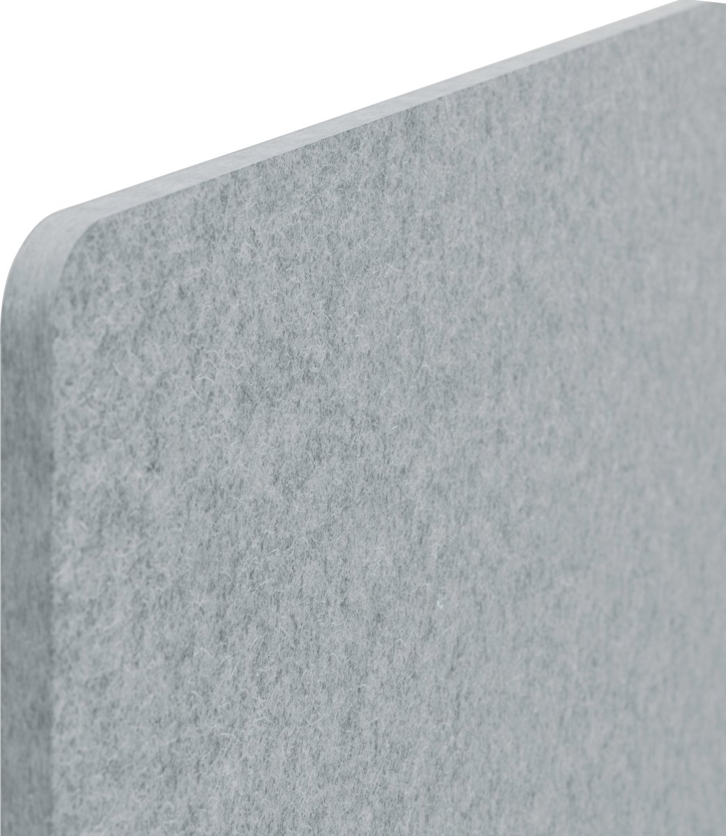 Leitz bordskærmvæg højdejust. 60x70cm, grå